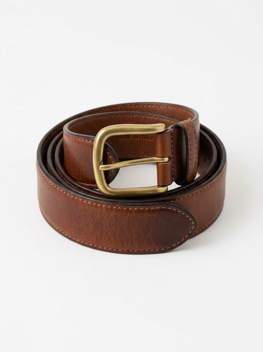 Italian Full-Grain Leather Belt