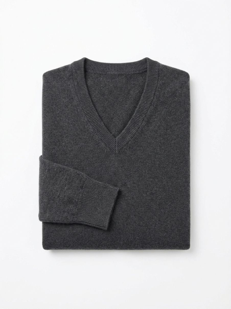 Cashmere V-Neck Sweater